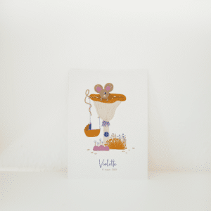 Geboortekaart Violette