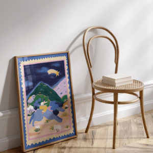 Poster Illustratiejacht